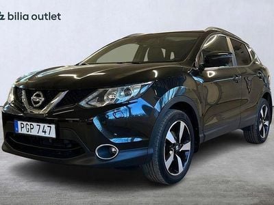 Svart Begagnad 2017 Nissan Qashqai 360º SUV | 129 900 kr (Marknadspris)