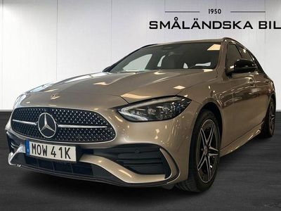 Silver Begagnad 2022 Mercedes C300 AMG line Kombi | 349 000 kr (Lite dyr)