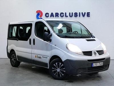 Vit Begagnad 2013 Renault Trafic Minibuss | 124 900 kr