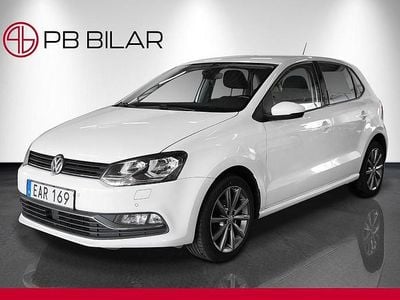 Vit Begagnad 2016 VW Polo Halvkombi | 94 900 kr (Lite dyr)