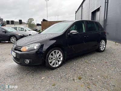 Begagnad VW Golf VI 160 HK (117 kW) 2010 Svart Halvkombi
