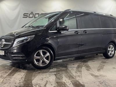 Begagnad Mercedes V250 Avantgarde 190 HK (139 kW) 2021 Svart metallic Minibuss