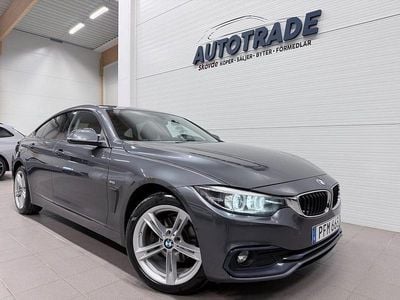 Begagnad BMW 420 Gran Coupé Sport Line 190 HK (139 kW) 2018 Grå Sportkupé