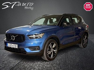 Blå Begagnad 2019 Volvo XC40 R-Design SUV | 299 900 kr (Dyr)