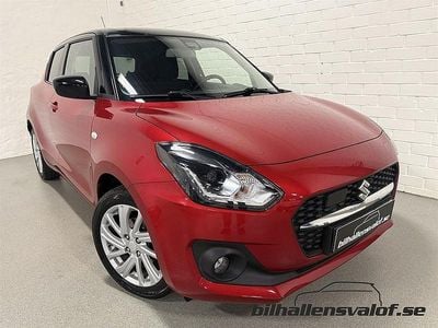 Röd metallic Begagnad 2020 Suzuki Swift Halvkombi | 162 900 kr (Lite dyr)
