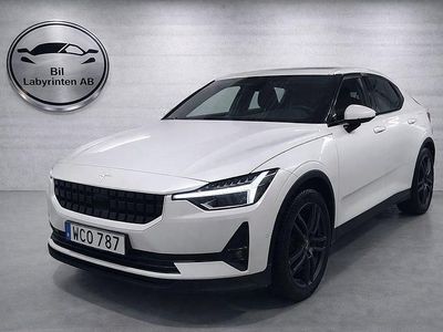 Begagnad Polestar 2 Long Range Dual motor 309 kW (421 HK) 2022 Vit Halvkombi