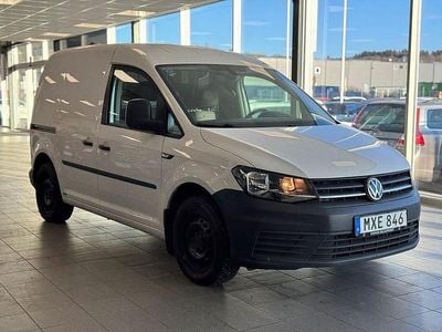 Vit Begagnad 2016 VW Caddy Minibuss | 49 900 kr (Marknadspris)