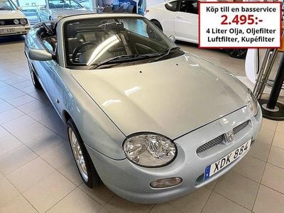 Ljusblå Begagnad 2000 MG F Cab | 59 000 kr