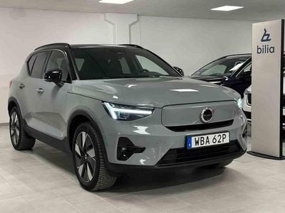 Grå Begagnad 2024 Volvo XC40 Single Motor Extended Range SUV | 439 900 kr (Marknadspris)