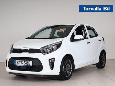 Vit Begagnad 2022 Kia Picanto Advance Halvkombi | 159 900 kr (Marknadspris)