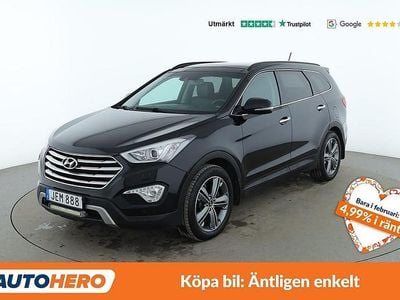 Begagnad Hyundai Grand Santa Fe 200 HK (147 kW) 2015 Svart SUV