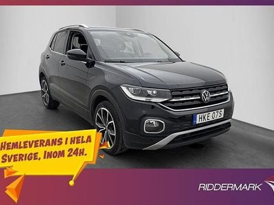 Svart Begagnad 2022 VW T-Cross SUV | 189 900 kr (Lite dyr)