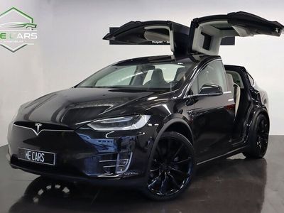 Svart Begagnad 2017 Tesla Model X SUV | 404 900 kr (Lite dyr)
