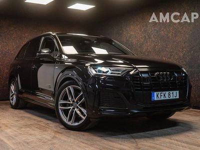 Begagnad Audi Q7 S-Line 286 HK (210 kW) 2019 Svart SUV
