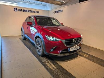 Begagnad Mazda CX-3 Vision 121 HK (88 kW) 2018 Röd SUV