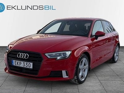 Begagnad Audi A3 Sportback Comfort 116 HK (85 kW) 2017 Röd Halvkombi