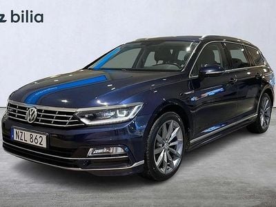 Blå Begagnad 2016 VW Passat Executive Kombi | 199 000 kr (Marknadspris)