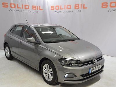 Mörkgrå (grå) Begagnad 2019 VW Polo Halvkombi | 99 900 kr (Marknadspris)