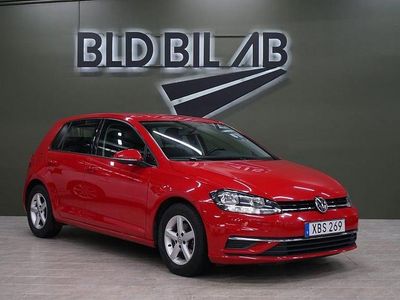 Röd Begagnad 2018 VW Golf VII Halvkombi | 154 900 kr (Marknadspris)