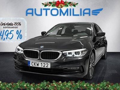 Grå Begagnad 2018 BMW 520 Sedan | 245 900 kr (Bra pris)