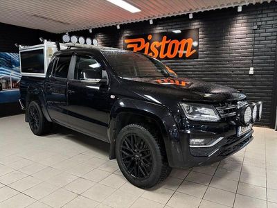 Svart Begagnad 2020 VW Amarok Highline Pickup | 399 000 kr