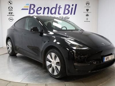 Svart Begagnad 2023 Tesla Model Y Long Range AWD SUV | 459 500 kr (Lite dyr)
