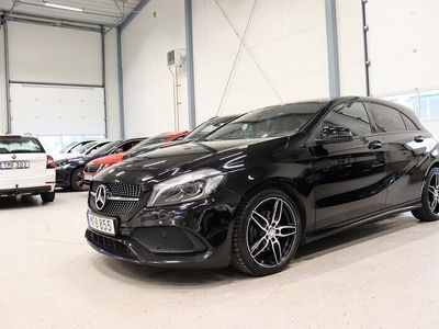 begagnad Mercedes A180 7G-DCT AMG Sport M-värmare Night Euro 6