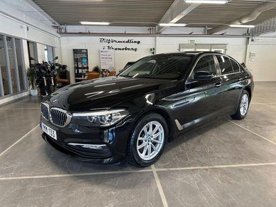 Svart Begagnad 2017 BMW 520 Sedan | 249 900 kr (Lite dyr)
