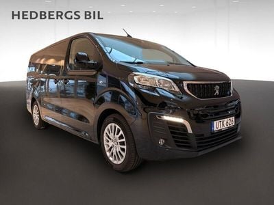 Begagnad Peugeot e-Traveller Business-Line 100 kW (136 HK) 2023 Svart Minibuss