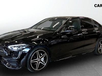 Svart Begagnad 2022 Mercedes C300e AMG line Sedan | 479 900 kr (Dyr)