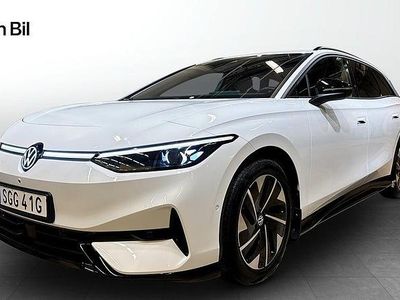 Begagnad VW ID.7 Pro 210 kW (286 HK) 2024 Vit Kombi