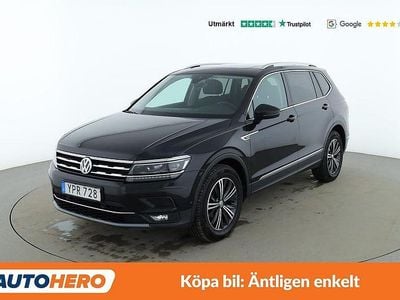 Begagnad VW Tiguan Allspace Highline 190 HK (139 kW) 2018 Svart SUV
