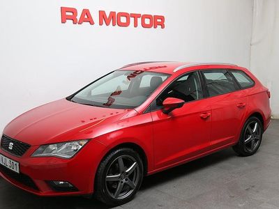 Begagnad Seat Leon ST Style 110 HK (80 kW) 2016 Röd (emotion red) Kombi