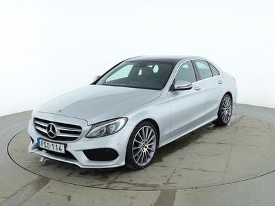 Silver Begagnad 2017 Mercedes C220 AMG line Sedan | 247 000 kr (Lite dyr)