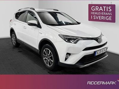 begagnad Toyota RAV4 Hybrid 2.5 Active Kamera Sensorer Rattvärm 2018, SUV