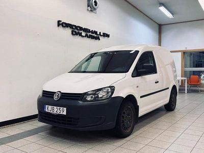 Vit Begagnad 2015 VW Caddy Minibuss | 99 900 kr (Marknadspris)