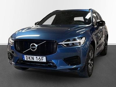 Begagnad Volvo XC60 R-Design 344 HK (253 kW) 2021 Blå SUV