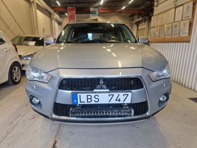 begagnad Mitsubishi Outlander 2.4 E85 4WD CVT 7-sits 170hk Drag