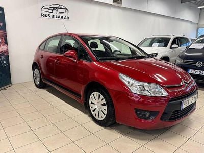 Röd Begagnad 2009 Citroën C4 Halvkombi | 48 900 kr (Marknadspris)