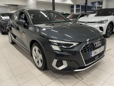 Manhattangrå metallic Begagnad 2023 Audi A3 Sportback Advanced Halvkombi | 239 000 kr (Marknadspris)