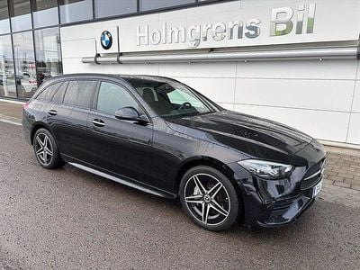 Svart Begagnad 2023 Mercedes C300e AMG line Kombi | 439 800 kr (Lite dyr)
