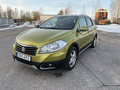 Begagnad Suzuki SX4 120 HK (88 kW) 2015 Grön Kombi
