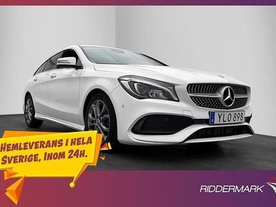 Vit Begagnad 2018 Mercedes CLA220 Shooting Brake Kombi | 199 900 kr (Marknadspris)