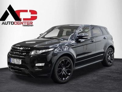 Svart Begagnad 2012 Land Rover Range Rover evoque SUV | 129 000 kr (Bra pris)