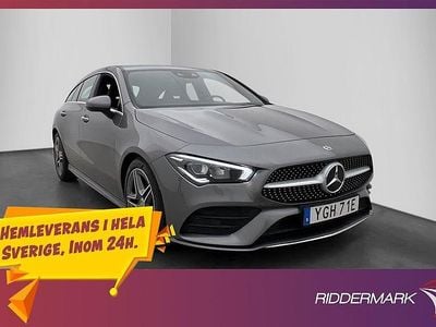 Grå Begagnad 2020 Mercedes CLA200 Shooting Brake Kombi | 269 800 kr (Marknadspris)