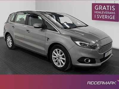 begagnad Ford S-MAX TDCi AWD Business 7-sits Värmare Sensorer 2016, Kombi