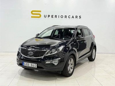 Svart Begagnad 2012 Kia Sportage SUV | 129 900 kr (Lite dyr)