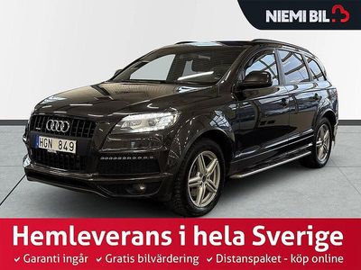 Grå Begagnad 2013 Audi Q7 S-Line SUV | 229 900 kr (Dyr)