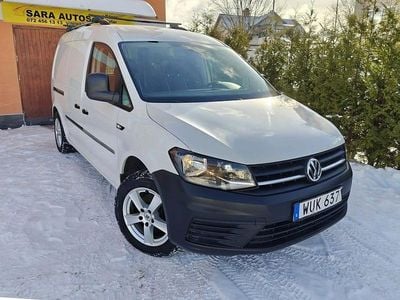Begagnad VW Caddy Maxi 102 HK (75 kW) 2017 Vit Minibuss