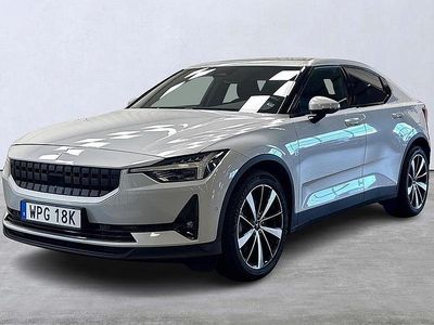 Silver Begagnad 2021 Polestar 2 Plus Halvkombi | 369 900 kr (Lite dyr)
